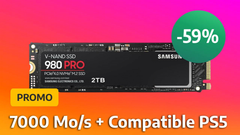 Promo SSD : -59% sur le Samsung 980  Pro, idéal pour la PS5