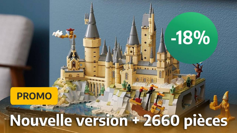 Promo LEGO : le nouveau château de Poudlard baisse son prix avant le Prime Day