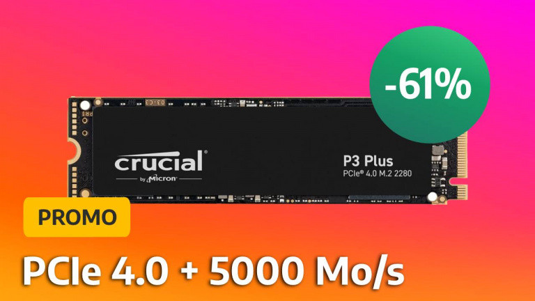 Promo SSD : le Crucial P3 Plus 2 To casse son prix avant le Prime Day,  moment idéal pour booster son PC 