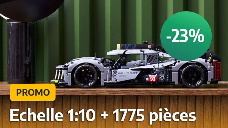 Promo LEGO : -23% sur ce modèle de voiture de course très recherché. Avant le Prime Day, attention à la rupture de stocks