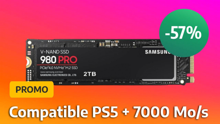 -57% pour le Samsung 980 Pro avant le Prime Day, difficile de passer à côté du SSD compatible PS5