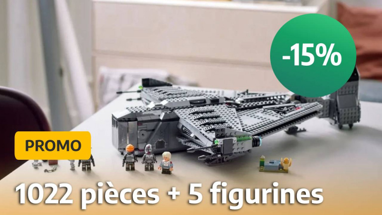 Promo LEGO : -15% sur le vaisseau Star Wars Bad Batch, prêt à décoller avant le Prime Day