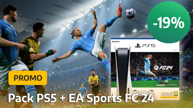 Promo PS5 : ce pack avec FC24 à -19% est un but à ne surtout pas manquer pour les fans de foot