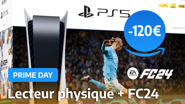 Prime Day : Ce pack PS5 avec FC24 est moins cher que la console vendue seule