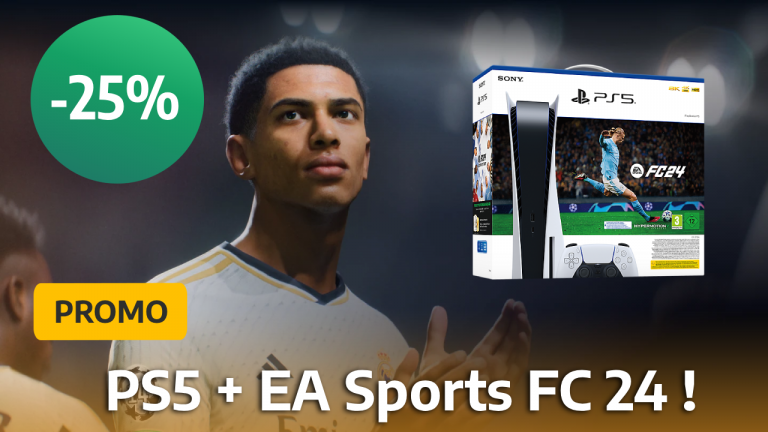 Plus que quelques jours pour récupérer votre PS5 en promo à prix cassé avec EA Sports FC24 !