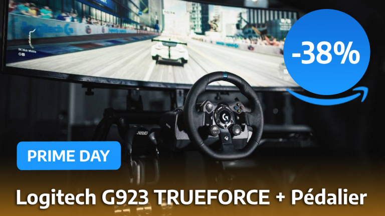 Logitech G923 : la technologie Trueforce pour 2 volants