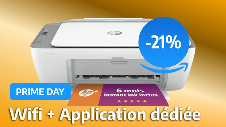 L'imprimante la plus vendue sur Amazon est en réduction pour le Prime Day : la tout-en-un HP DeskJet 2720e