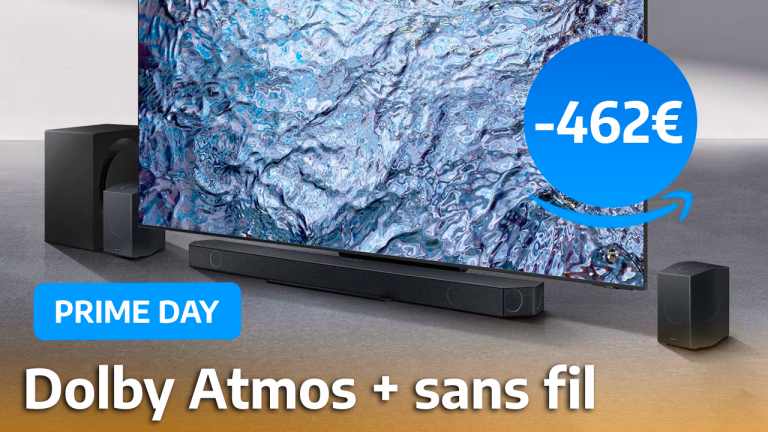 Prime Day 2023 : -31% sur la Samsung HW-Q990C avec Dolby Atmos, l'une des meilleures barres de son sans fil !