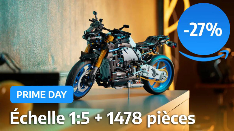Prime Day : Ce set LEGO de la Yamaha MT-10 SP à -27 % est un beau cadeau pour les bikers dans l’âme