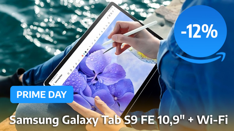 Prime Day 2023 : -12% sur la Galaxy Tab S9 FE à emporter partout avec vous