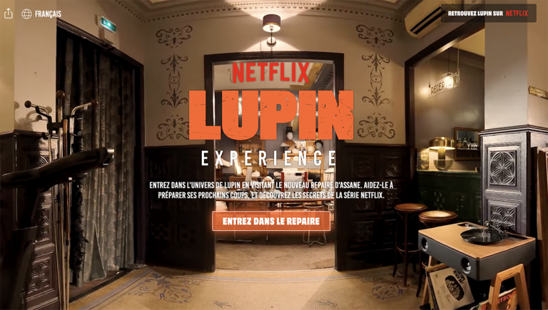Pour la nouvelle saison de Lupin, Netflix vous invite à rejoindre cette expérience interactive assez étonnante ! 