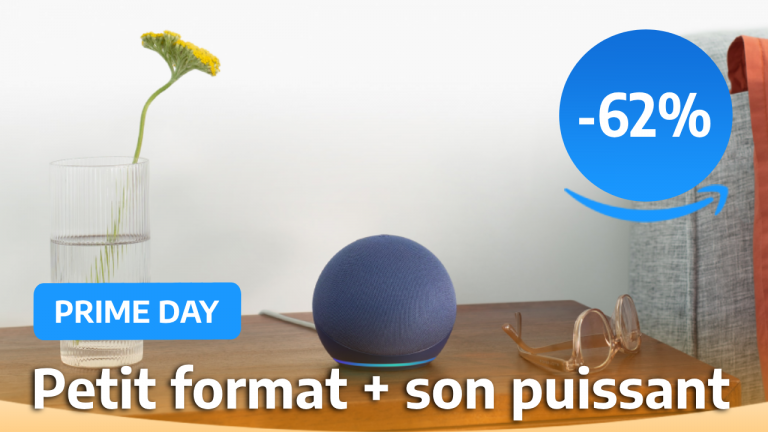 Prime Day Amazon : -62% sur l'Echo Dot 5 qui tombe à un tout petit prix !