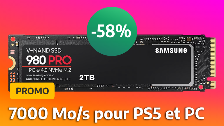 Samsung 980 Pro : 2 To de stockage pour votre PS5 à -58% 