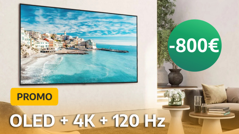 800 euros de moins sur la TV 4K OLED LG G3 55 pouces : un des meilleurs modèles de l'année !