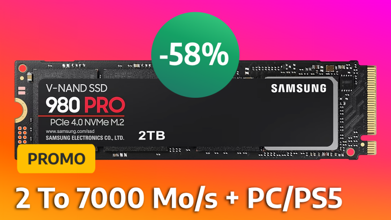 PS5 : enfin un SSD pas cher ! -58% sur le Samsung 980 Pro avec 2To