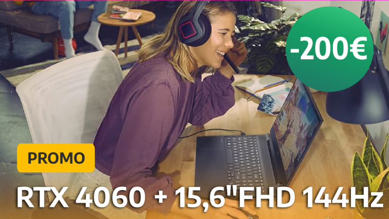 Promo : Ce PC portable gamer avec RTX 4060 est sous la barre des 900 € !