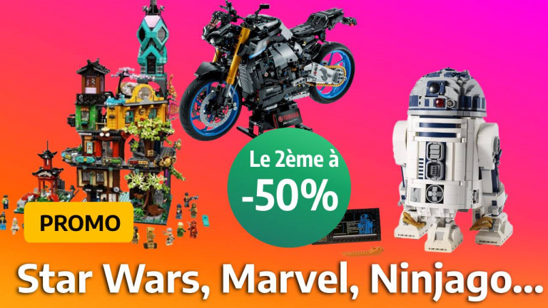 Pour un LEGO acheté, le 2ème est à -50% chez ce marchand, y compris pour un large choix de LEGO Star Wars !