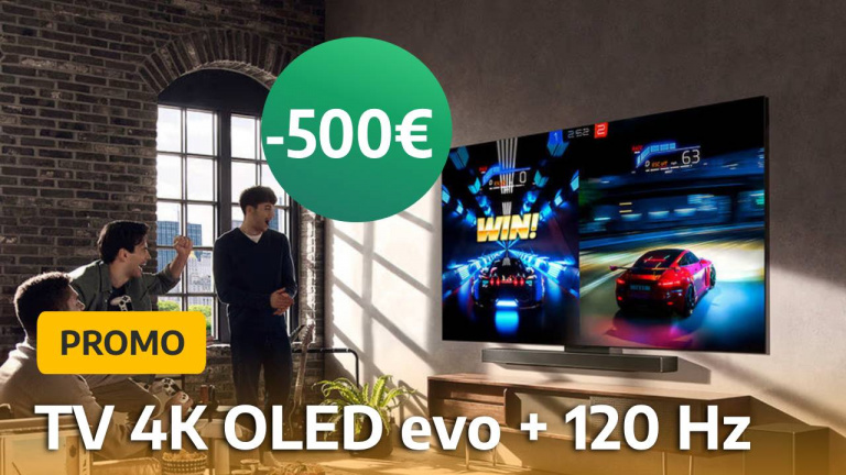 LG C3 : 500€ de réduction pour la reine des TV OLED 4K en format 55 pouces, c’est son prix le plus bas !