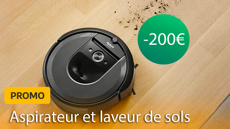 Promo aspirateur robot : - 200€ de réduction sur le iRobot Roomba Combo i8 !