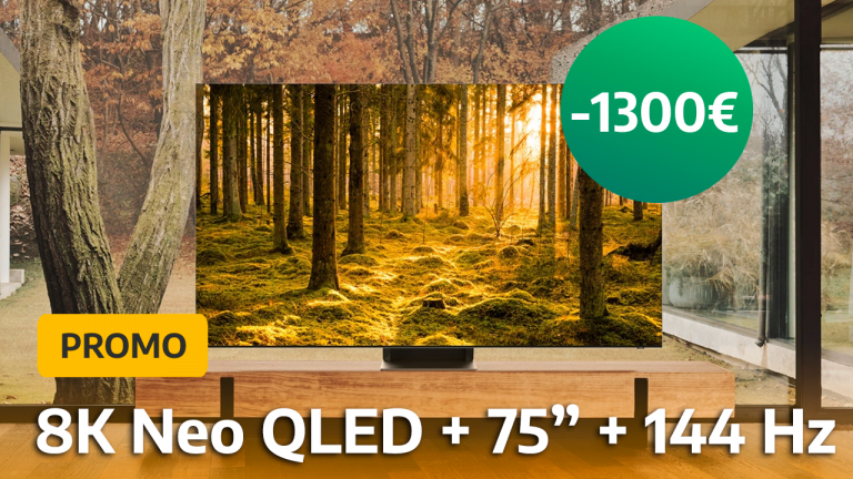 Promo TV 8K : Une réduction de 1300€ sur ce géant modèle Neo QLED de 75 pouces signé Samsung !