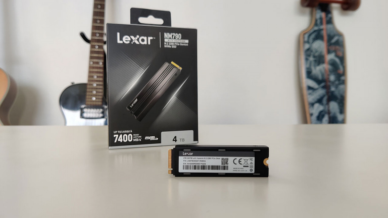 Test du SSD Lexar NM790 avec dissipateur : compatible PS5, rapide et polyvalent
