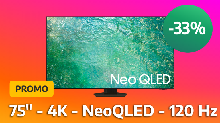Promo TV 4K : 33% de réduction sur cet époustouflant modèle Samsung NeoQLED de 75 pouces