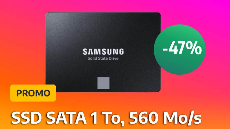 Le SSD 870 EVO de Samsung est à -47%, soit une belle aubaine pour