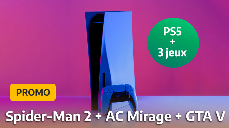 Pack PS5 & Spider-man 2 - Console de jeux Playstation 5 (Standard)