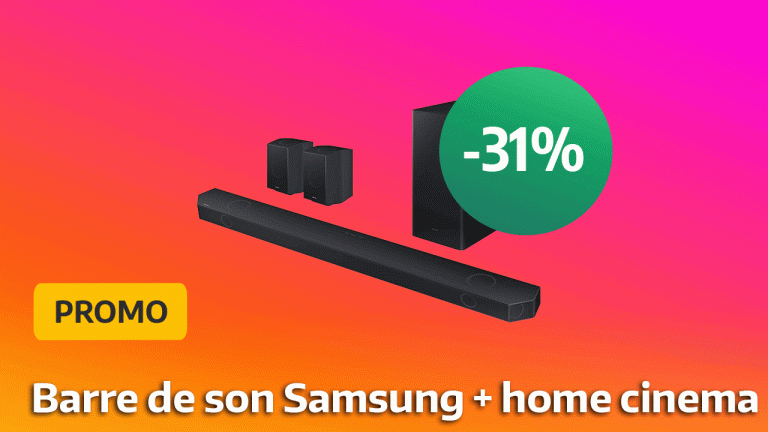 Promo : cette excellente barre de son Samsung avec caisson de basse est à -31%, une aubaine ! 