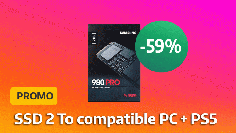 Promo SSD : le Samsung 980 Pro de  To s'affiche à -59% et il est compatible PS5