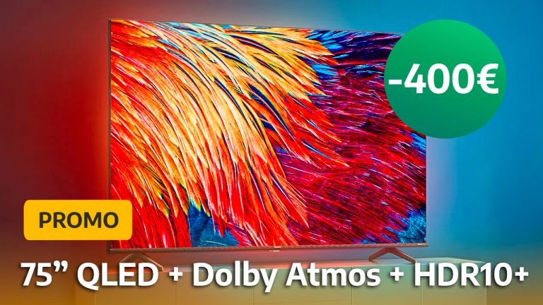 Promo TV 4K QLED : -34% sur ce géant modèle de 75 pouces avec HDR10+ et Dolby Atmos ! La Fnac est déjà prête pour le Black Friday !