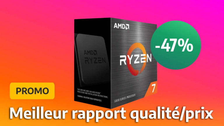 À -47%, ce processeur pour mettre à jour un vieux PC fait un véritable carton sur Amazon : le Ryzen 7 5800X étonne par son rapport qualité-prix