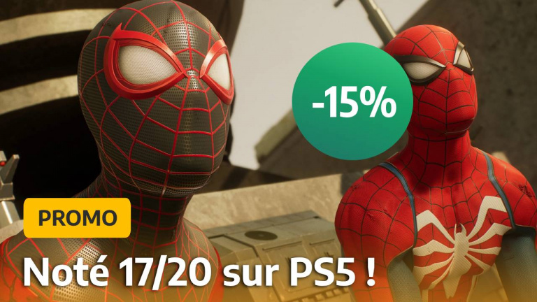 Promo PS5 : noté 17/20 par la rédaction, Spider-Man 2 tombe déjà à -15% sur ce site très connu !