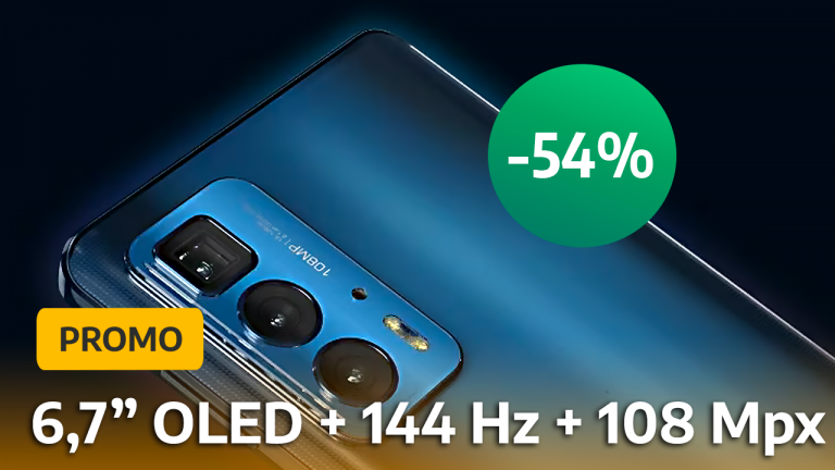 Promo smartphone : -54% sur ce modèle à l'excellent rapport qualité-prix avec son écran 6,7 pouces OLED HDR10+ à 144 Hz et son capteur photo principal de 108 Mpx !