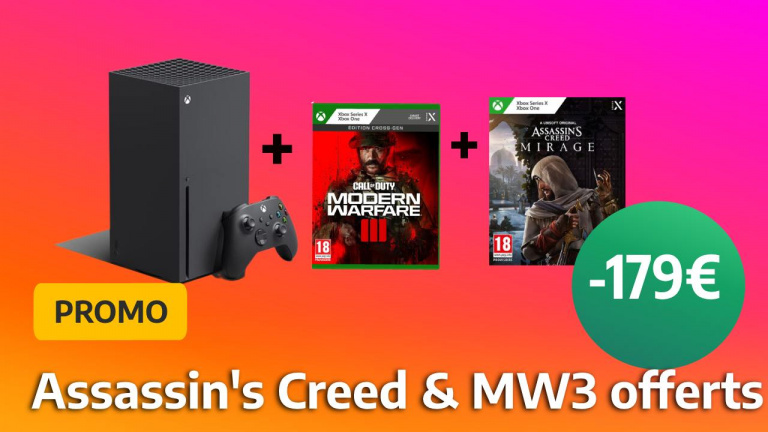 « Ce prix de fou ! » Que fait cette boutique avec la Xbox Series X ? Elle offre MW3 et Assassin's Creed Mirage !