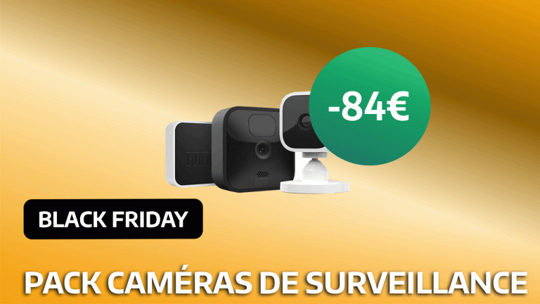Black Friday : -63% sur le numéro 1 des ventes high-tech Amazon, la caméra de surveillance Blink Outdoor