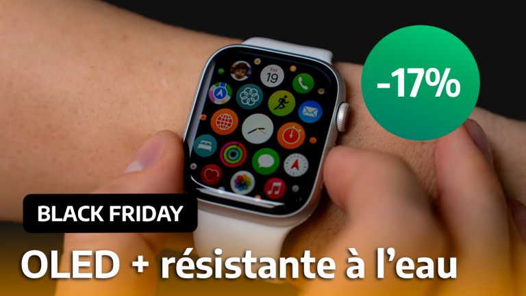 Black Friday Apple : la Watch Series 8 est à -17% et c'est une première pour une montre connectée Apple !