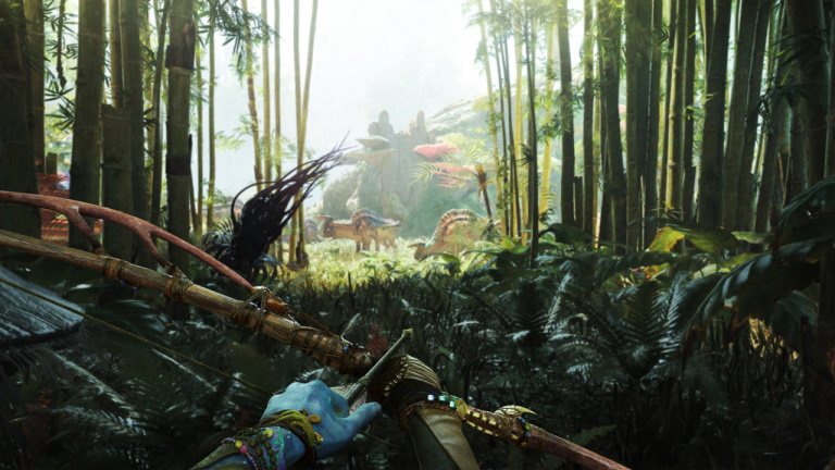 Si vous jouez à la version PS5 de Avatar : Frontiers of Pandora, vous sentirez plus de 400 retours haptiques sous vos petits doigts !