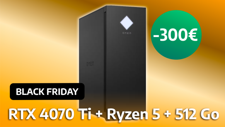Je n'avais jamais vu ça : pour le Black Friday, ce PC fixe avec RTX 4070 Ti tombe sous les 1000€ !