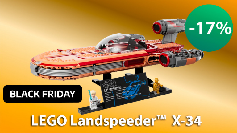 Black Friday Star Wars : le Landspeeder en LEGO ne restera pas longtemps en stock, surtout à ce prix là 