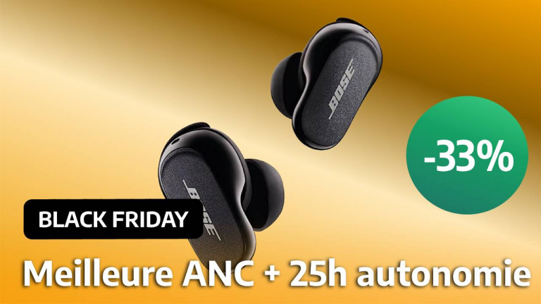 Black Friday : les écouteurs bluetooth Bose QC EarBuds II perdent 100€ !  Une qualité sonore incomparable pour ce prix 