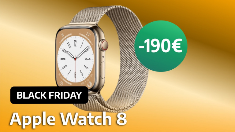 Improbable ! Cette Apple Watch 8 s'affiche à -190€ pendant le Black Friday 2023