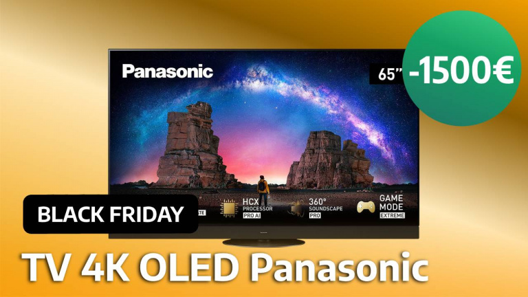 Black Friday TV OLED : jusqu'à -1500€ sur la marque Panasonic chez ce spécialiste français de l'image et du son