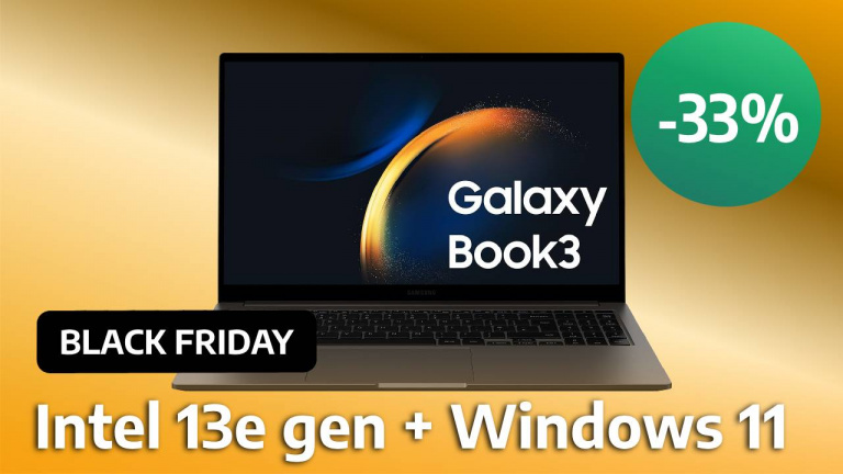 Black Friday : le Samsung Galaxy Book 3 met au défi Apple et son MacBook Pro de faire une meilleure promotion