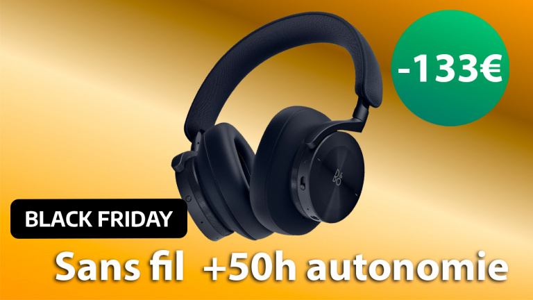 Black Friday : un casque sans fil haut de gamme Bang & Olufsen baisse son prix de 300€ par rapport à son lancement !