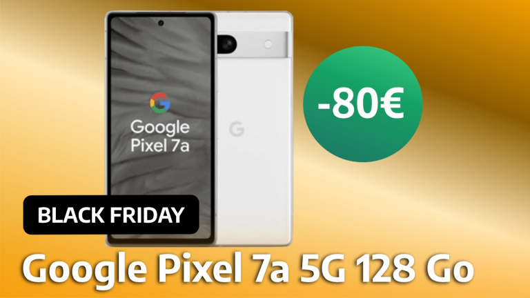 À ce prix là, le Google Pixel 7a, l’un des meilleurs photophones du marché, semble cadeau ! Merci le Black Friday