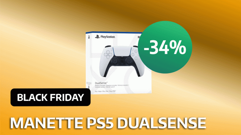 Accessoire PS5 : la manette DualSense blanche est à 45,99 euros