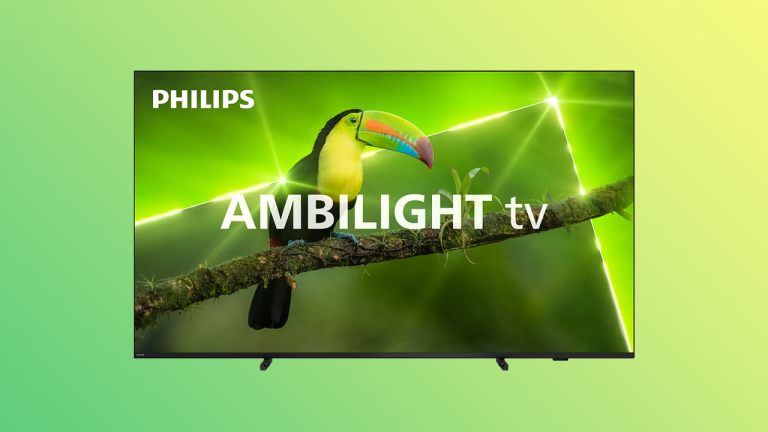 Avec -400€, voilà enfin une belle promo pour le Black Friday sur une TV 4K 75 pouces Philips avec Ambilight !