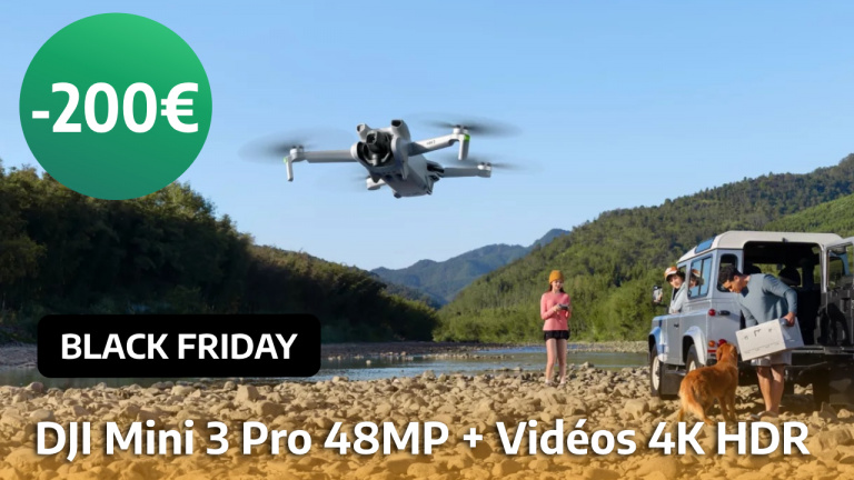 "C'est stupéfiant" : Ce drone noté 4,6/5 est à -200€ pour le Black Friday