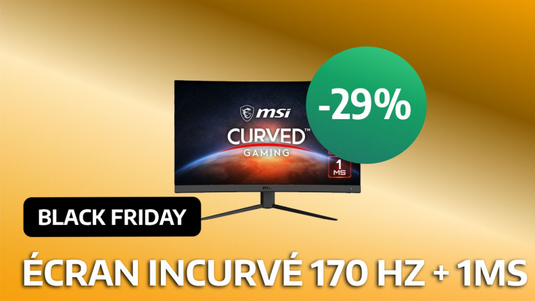 Black Friday : -29% sur cet écran PC gamer 27" MSI de 170 Hz !